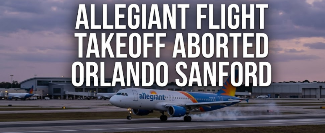 Allegiant Flight Takeoff Aborted Orlando Sanford: What Travelers Should Know