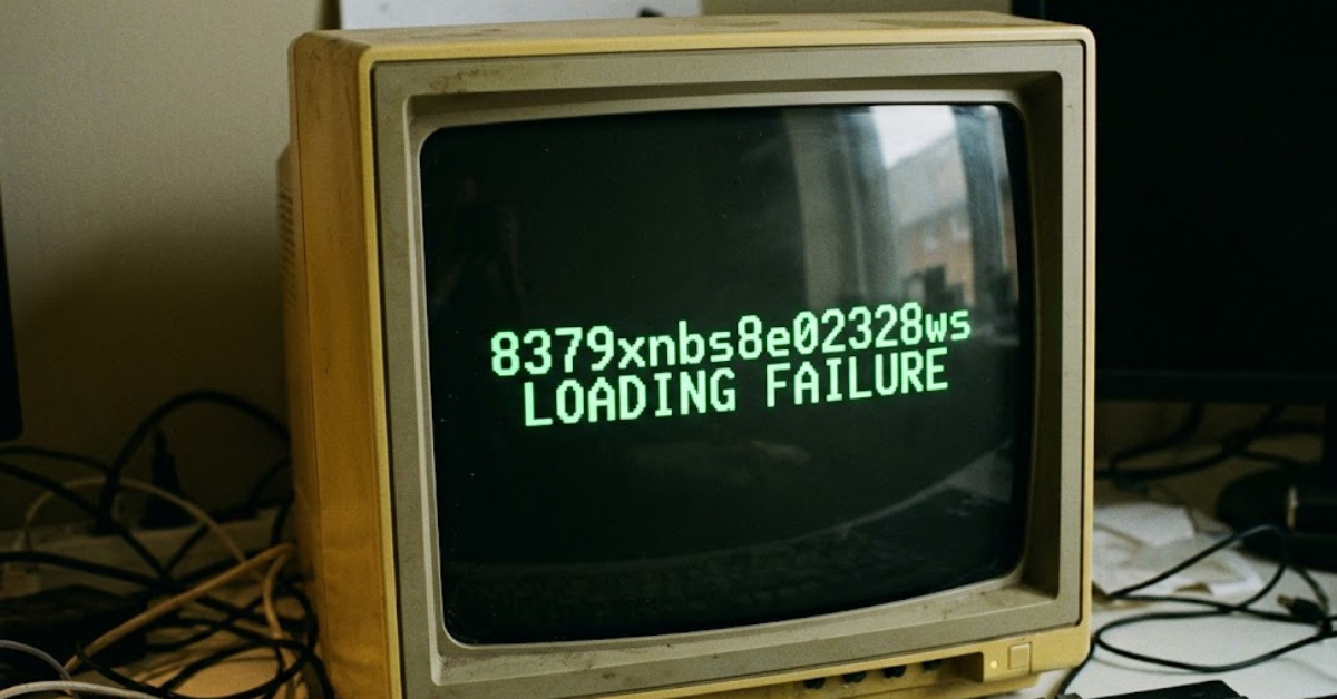 8379xnbs8e02328ws Loading Failure: Causes, Fixes, and Troubleshooting Guide