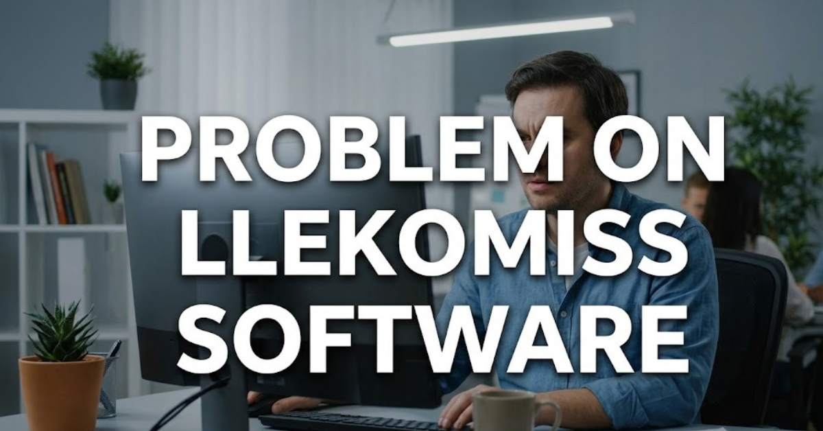 Problem on Llekomiss Software: Complete Troubleshooting Guide