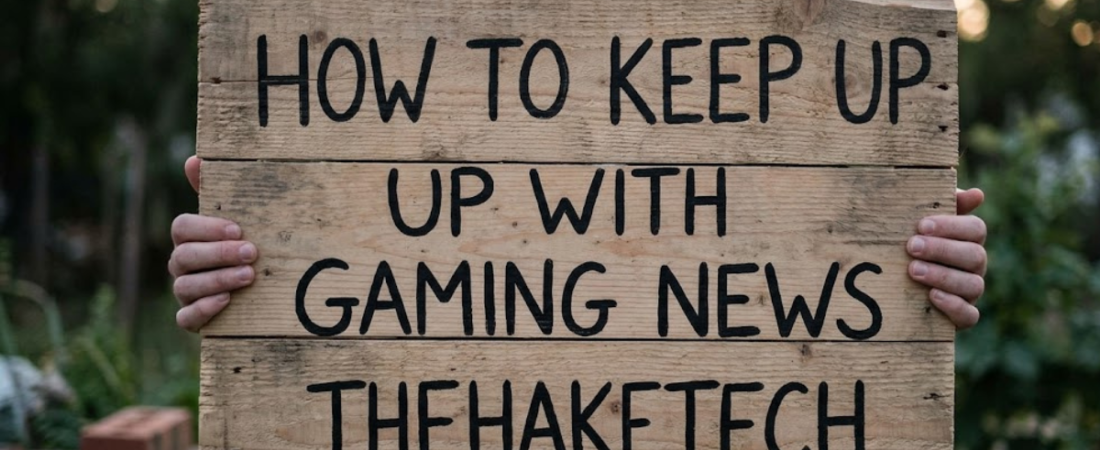 How to Keep Up With Gaming News Using TheHackeTech