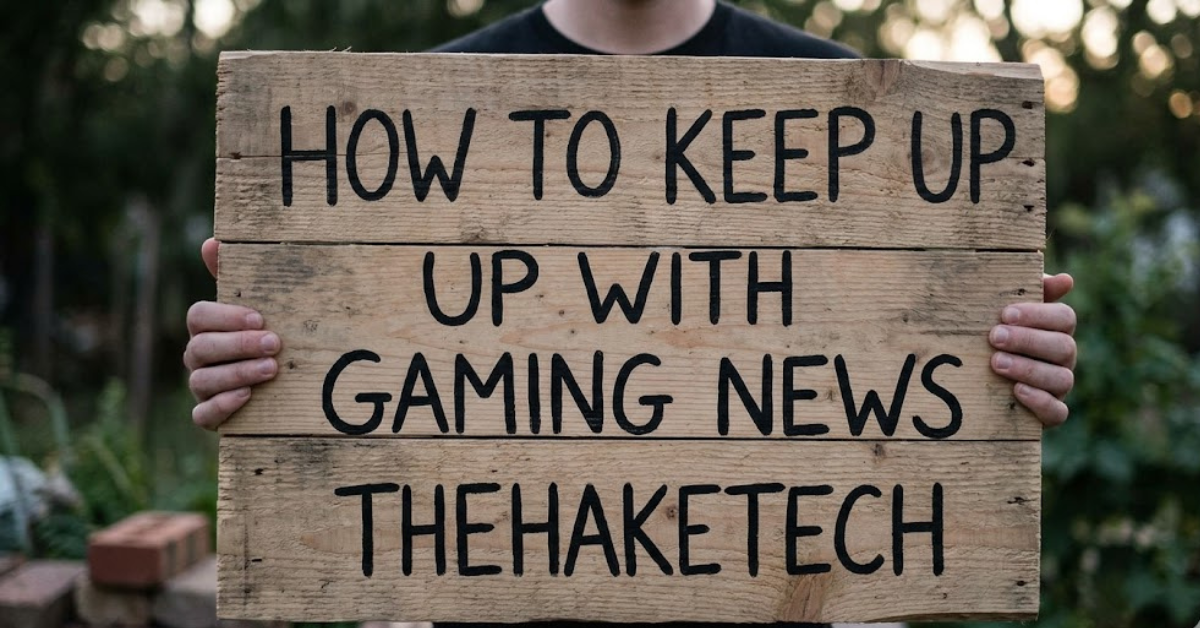 How to Keep Up With Gaming News Using TheHackeTech
