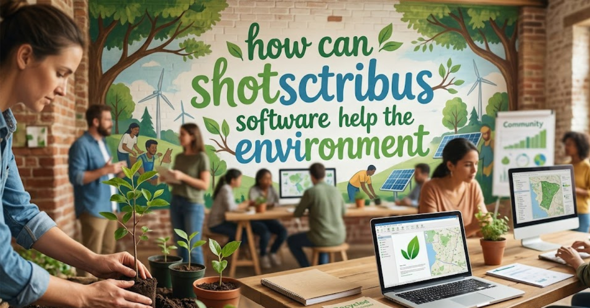 How Can ShotScribus Software Help the Environment? A Complete Guide