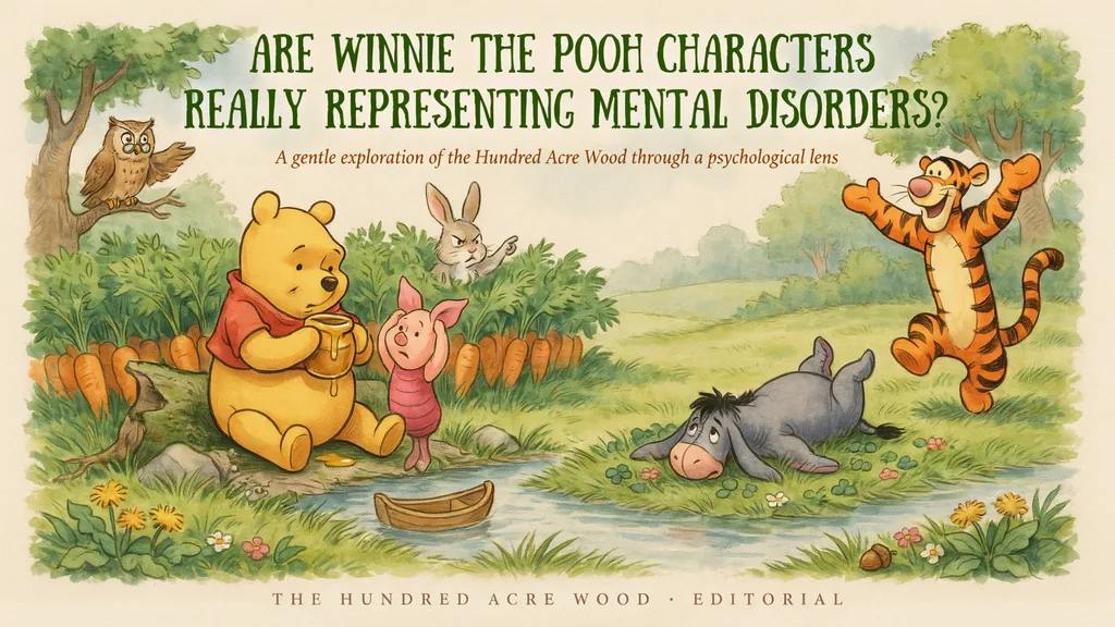 Are Winnie the Really Representing Pooh Characters and Mental Disorders?