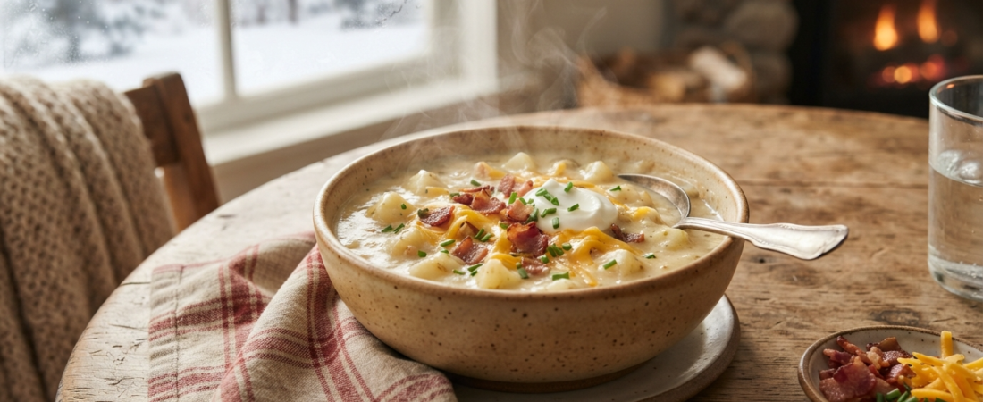 Loaded Baked Potato Soup: Creamy, Cheesy, and Comforting Recipe